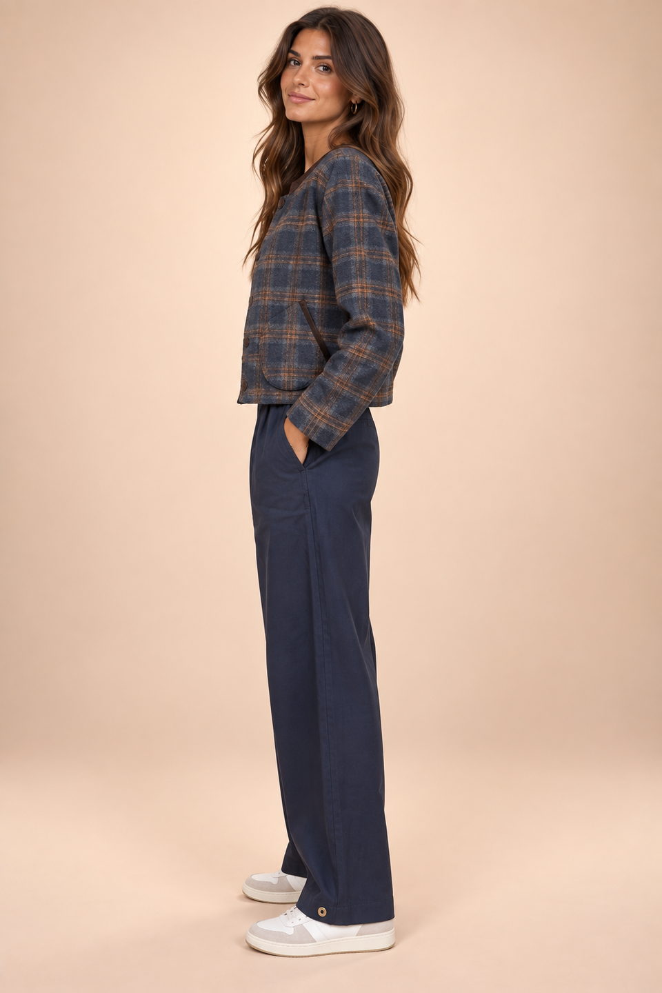Pantalon Claire Bleu Marine - Image 3