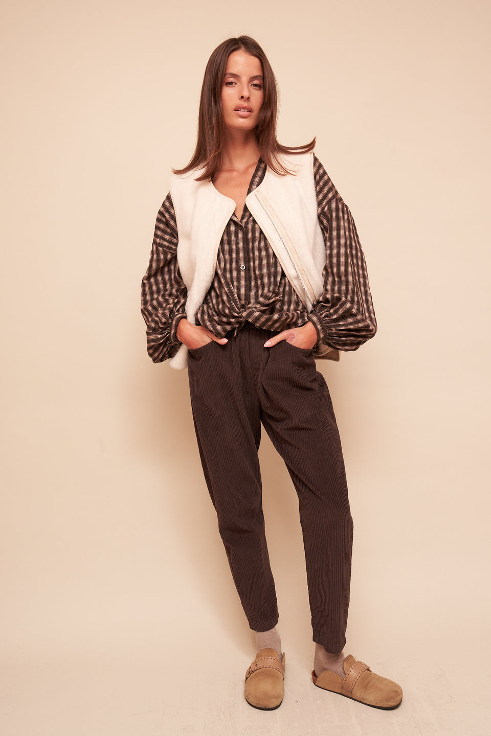 Gilet jane Ecru - Image 3
