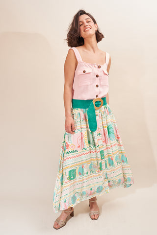Pantalon Dani Blanc