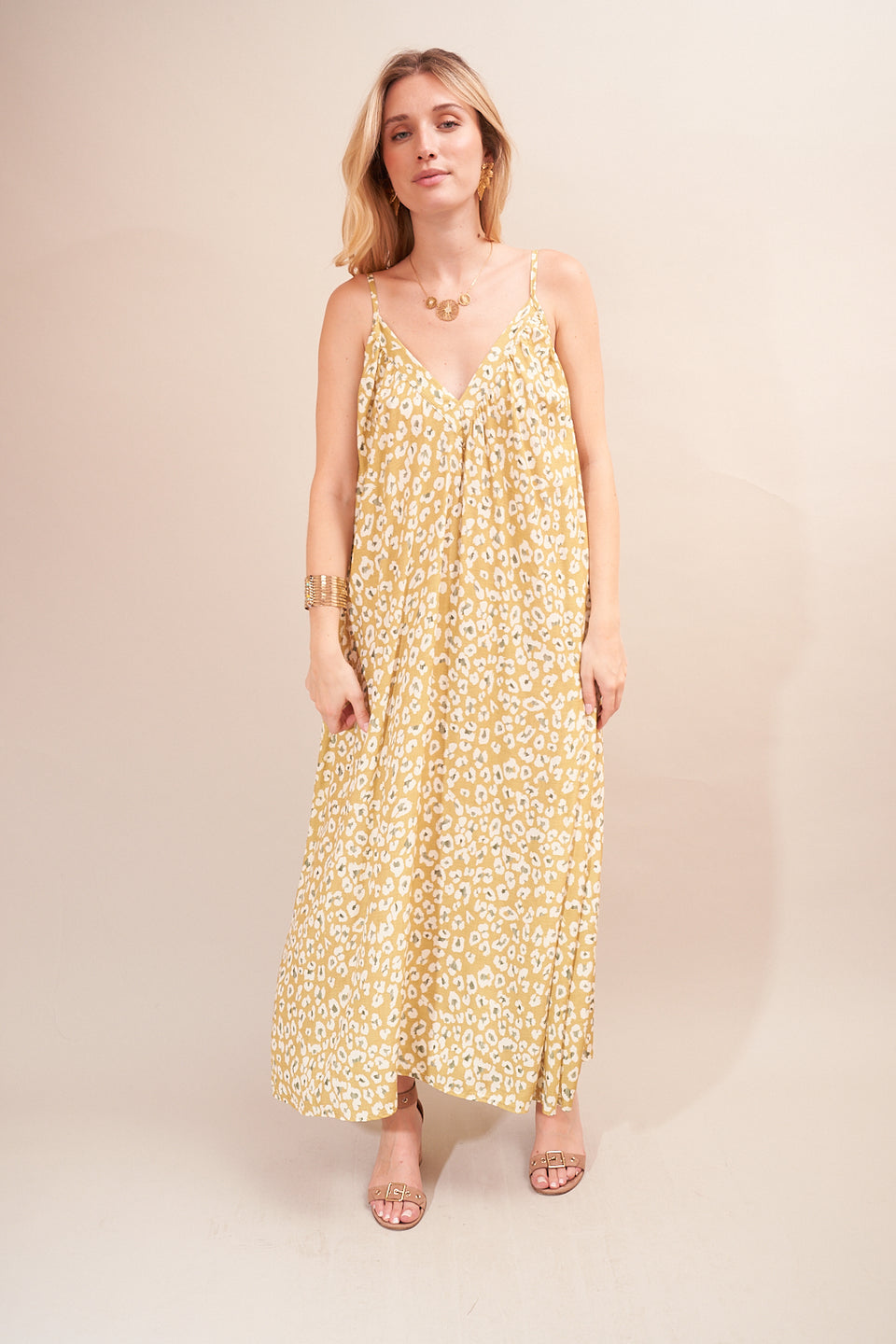Robe ILVA 94459 Kaki - Image 2