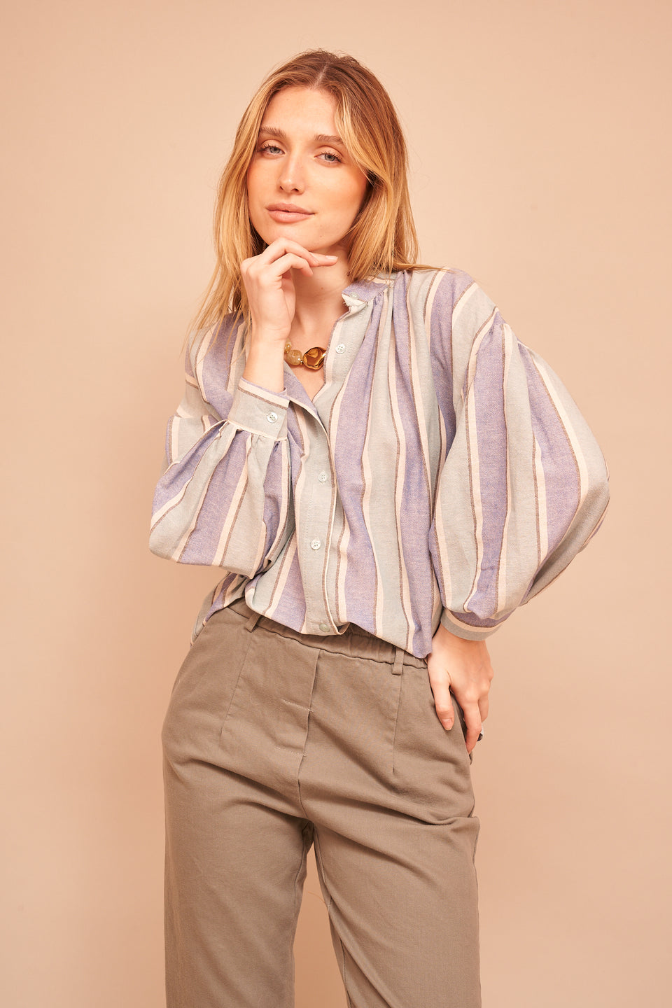 Chemise ILVA 7148 Bleu - Image 1