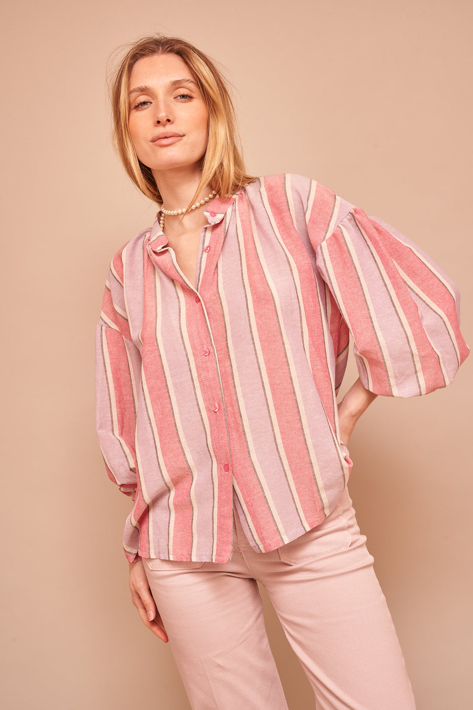 Chemise ILVA 7148 Fushia - Image 7