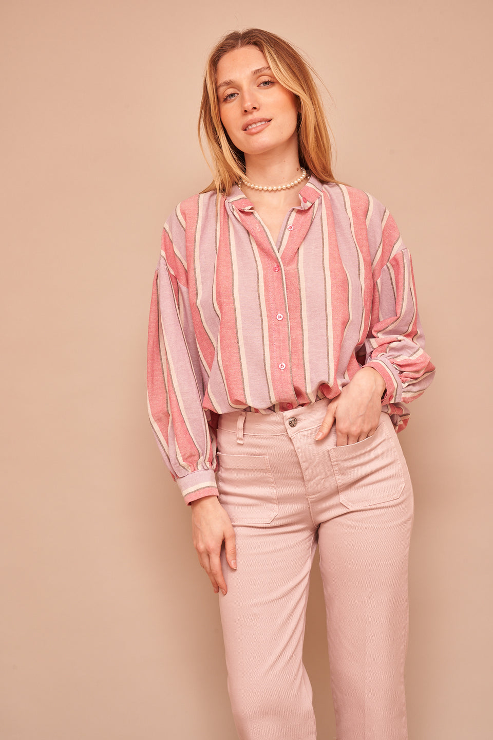 Chemise ILVA 7148 Fushia - Image 2