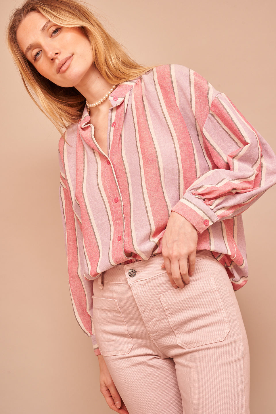 Chemise ILVA 7148 Fushia - Image 1