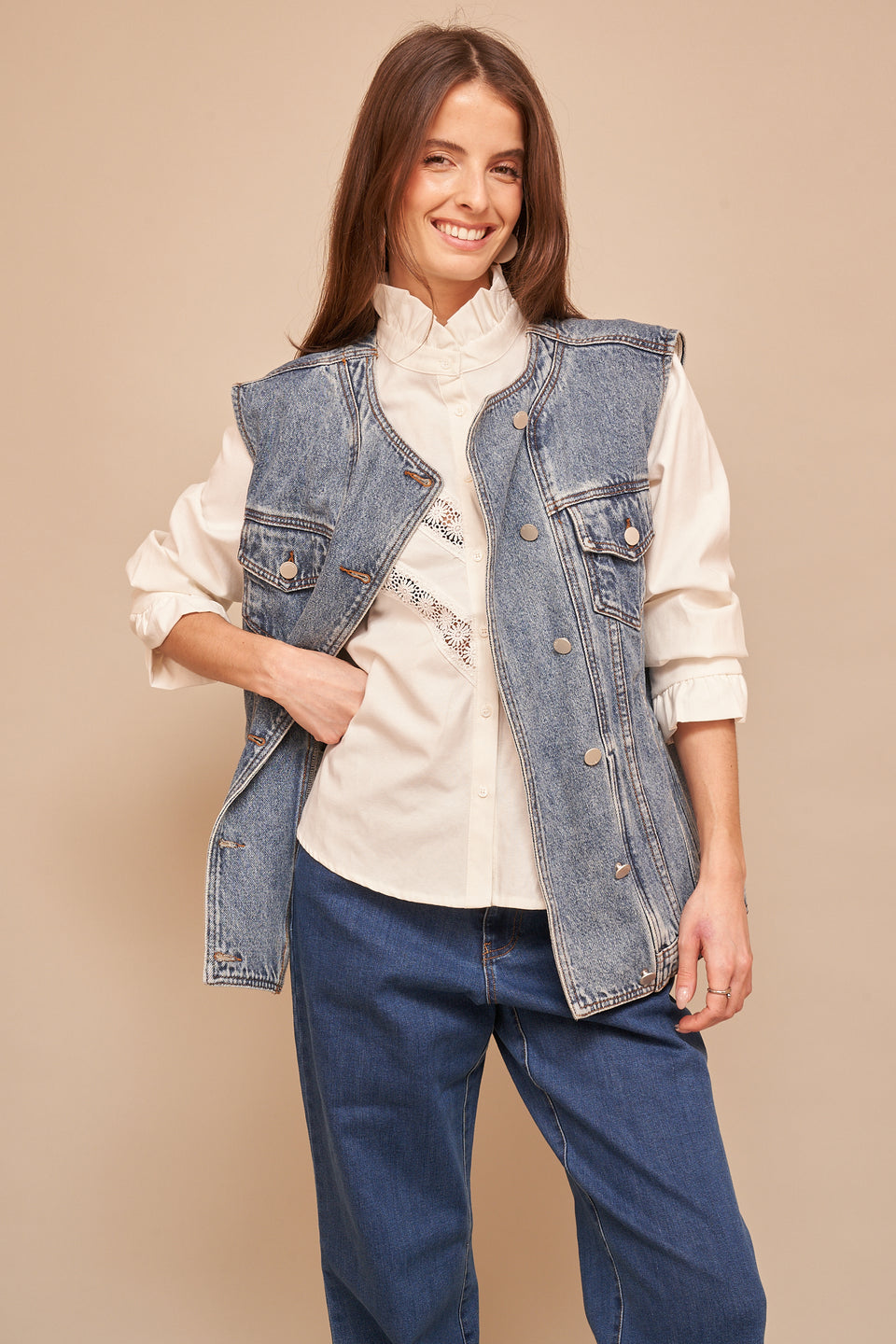 Veste ILVA 1003 Jean - Image 4