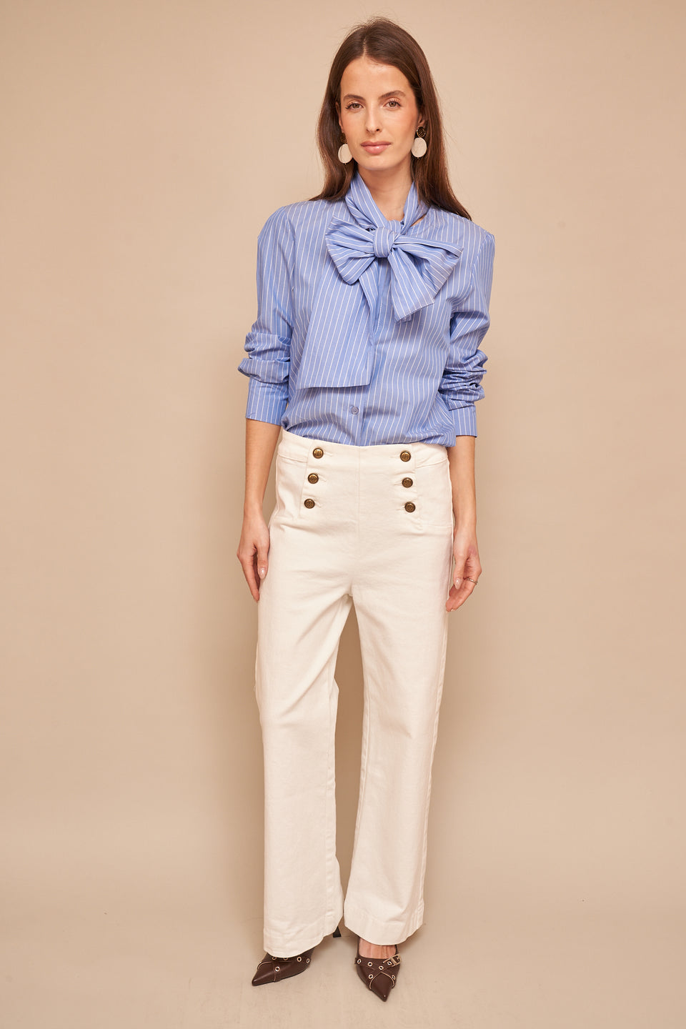Chemise ILVA 79024 Rayé Bleu - Image 5