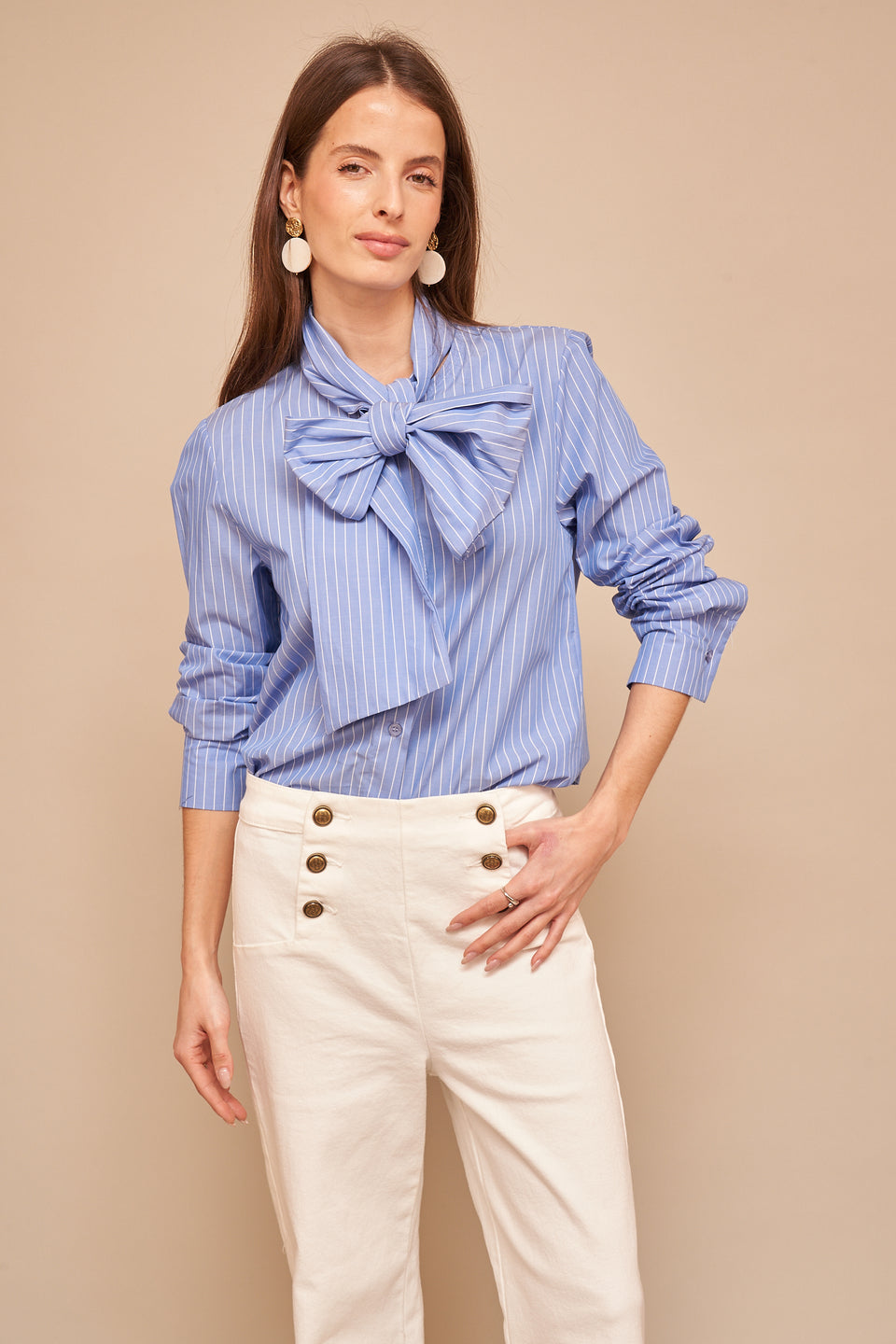 Chemise ILVA 79024 Rayé Bleu - Image 2