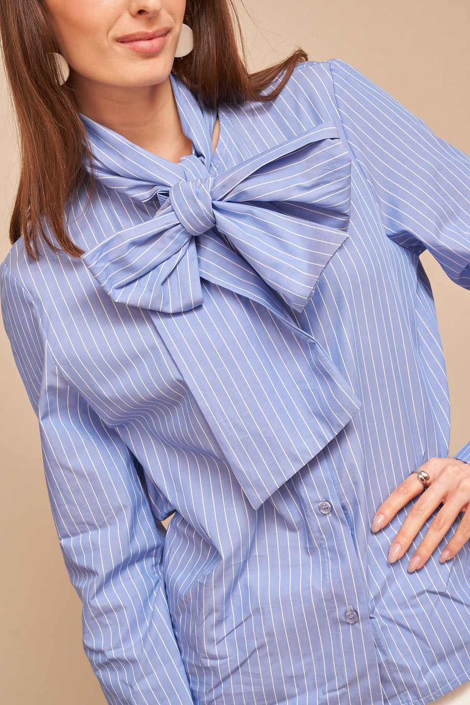 Chemise ILVA 79024 Rayé Bleu - Image 4