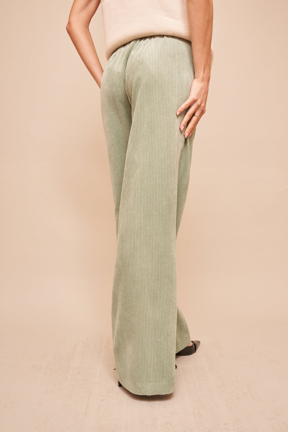Pantalon Cate Vert d'eau - Image 6