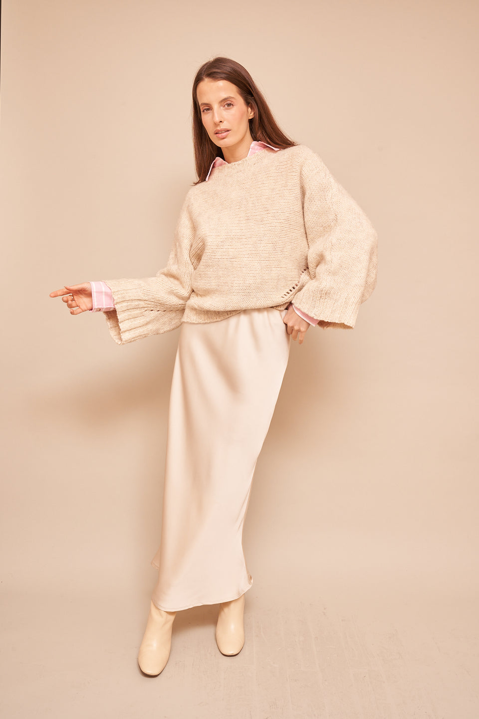 Pull Noemie Beige - Image 5