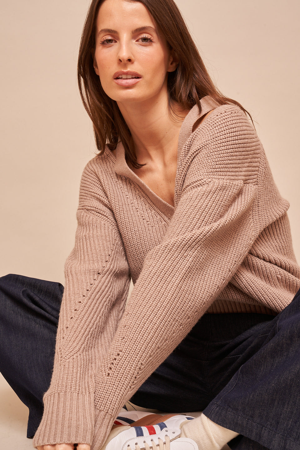 Gilet Guillaume Taupe - Image 3