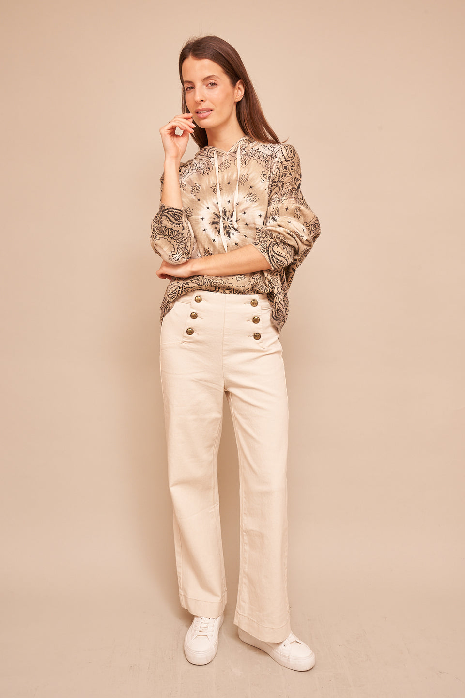 Jeans ILVA 413 Beige - Image 2