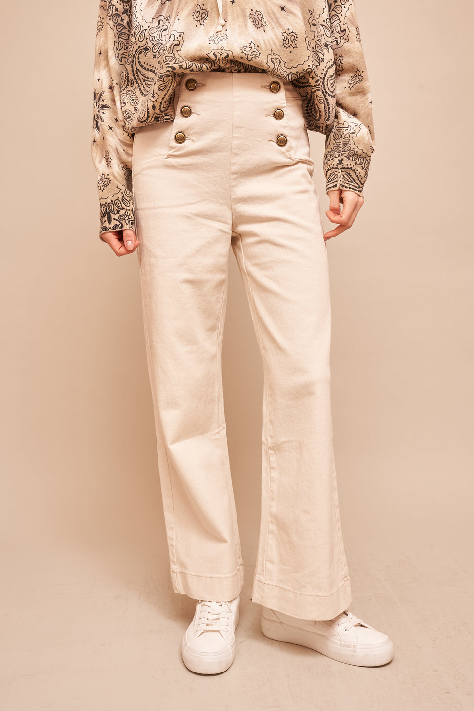 Jeans ILVA 413 Beige - Image 5
