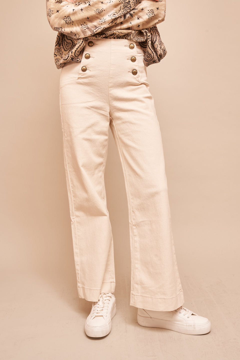 Jeans ILVA 413 Beige - Image 8