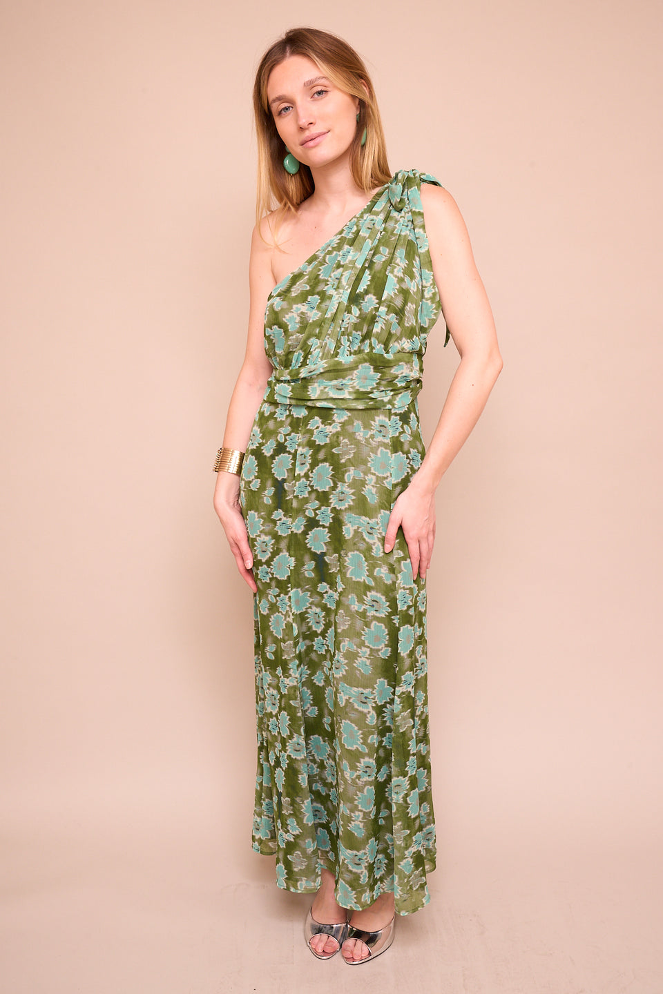 Robe Galia Vert - Image 5