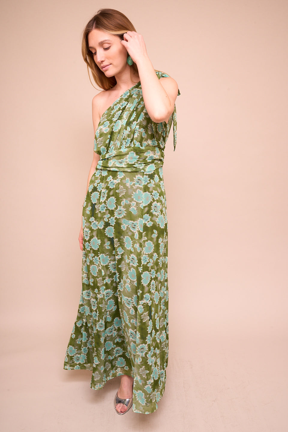 Robe Galia Vert - Image 7