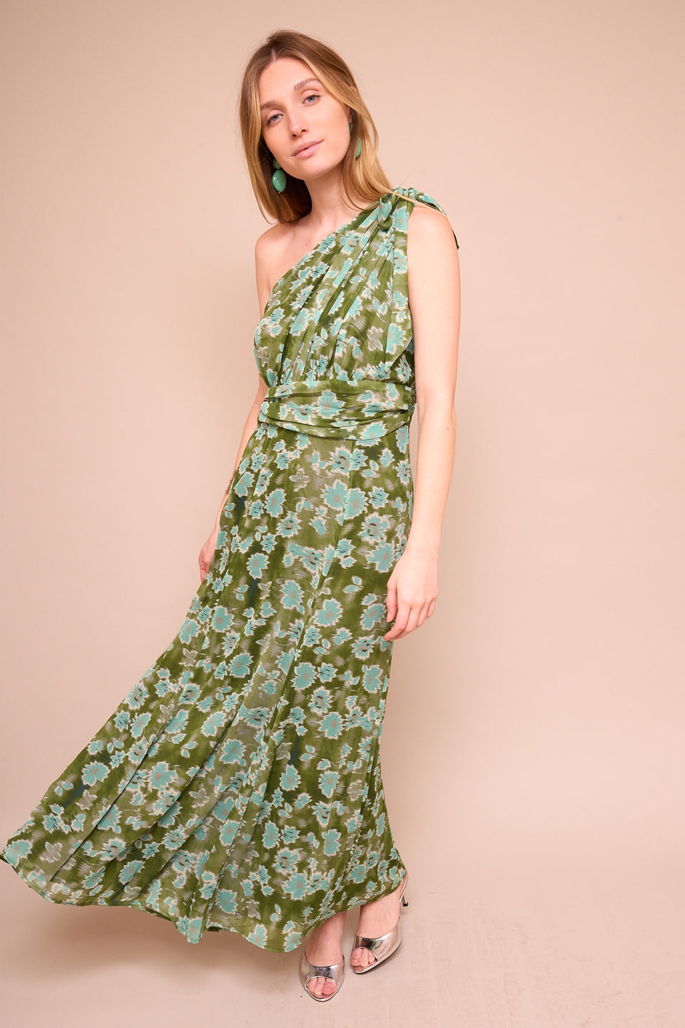 Robe Galia Vert - Image 3