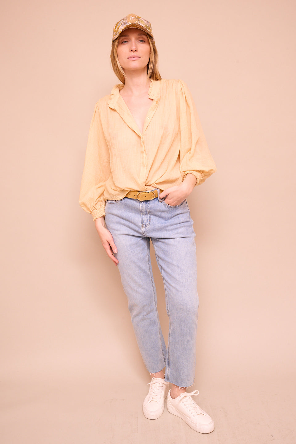 Chemise Yes 4692 Jaune - Image 7
