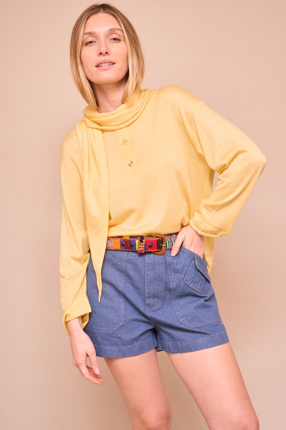 Pull Manu Jaune - Image 1