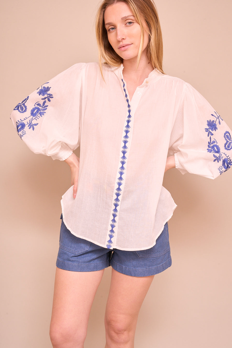 Chemise Yes 4691 Ecru - Image 2