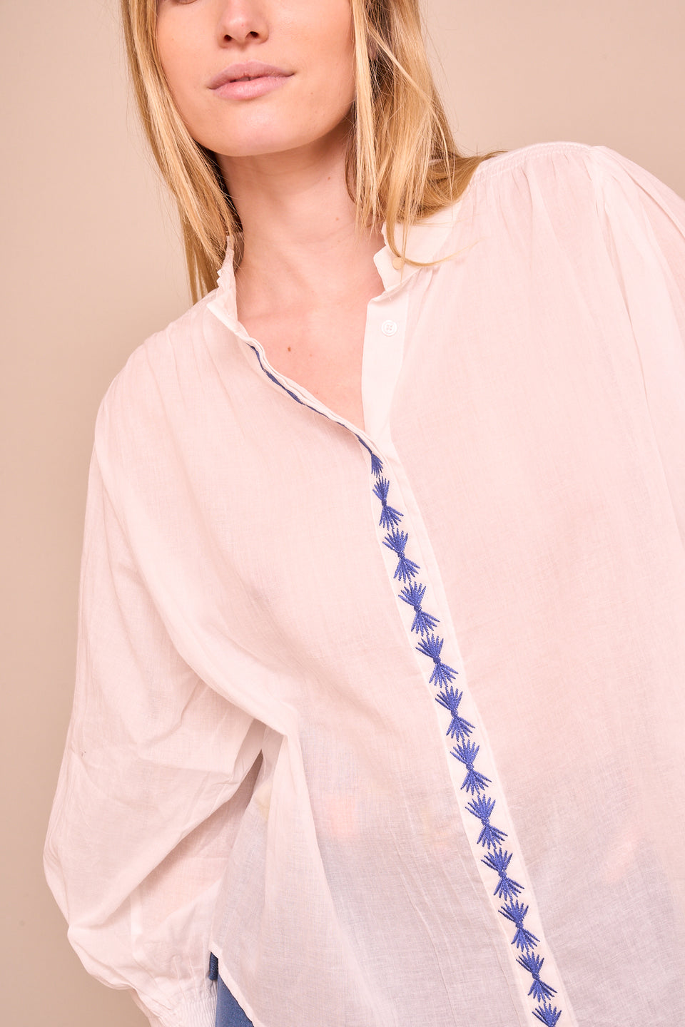 Chemise Yes 4691 Ecru - Image 4