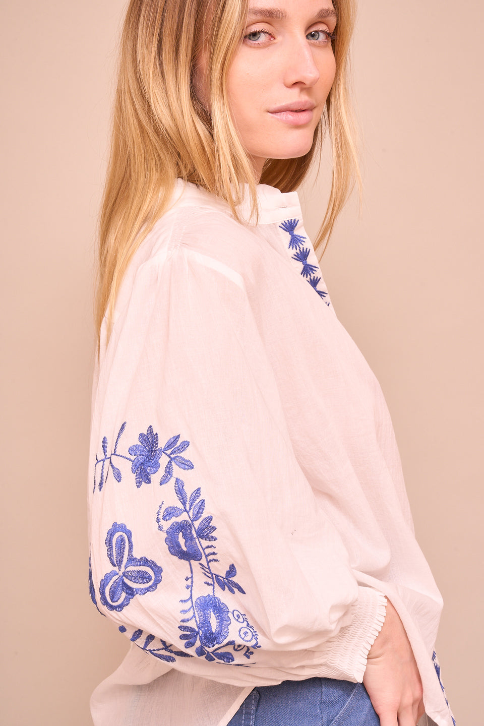 Chemise Yes 4691 Ecru - Image 3