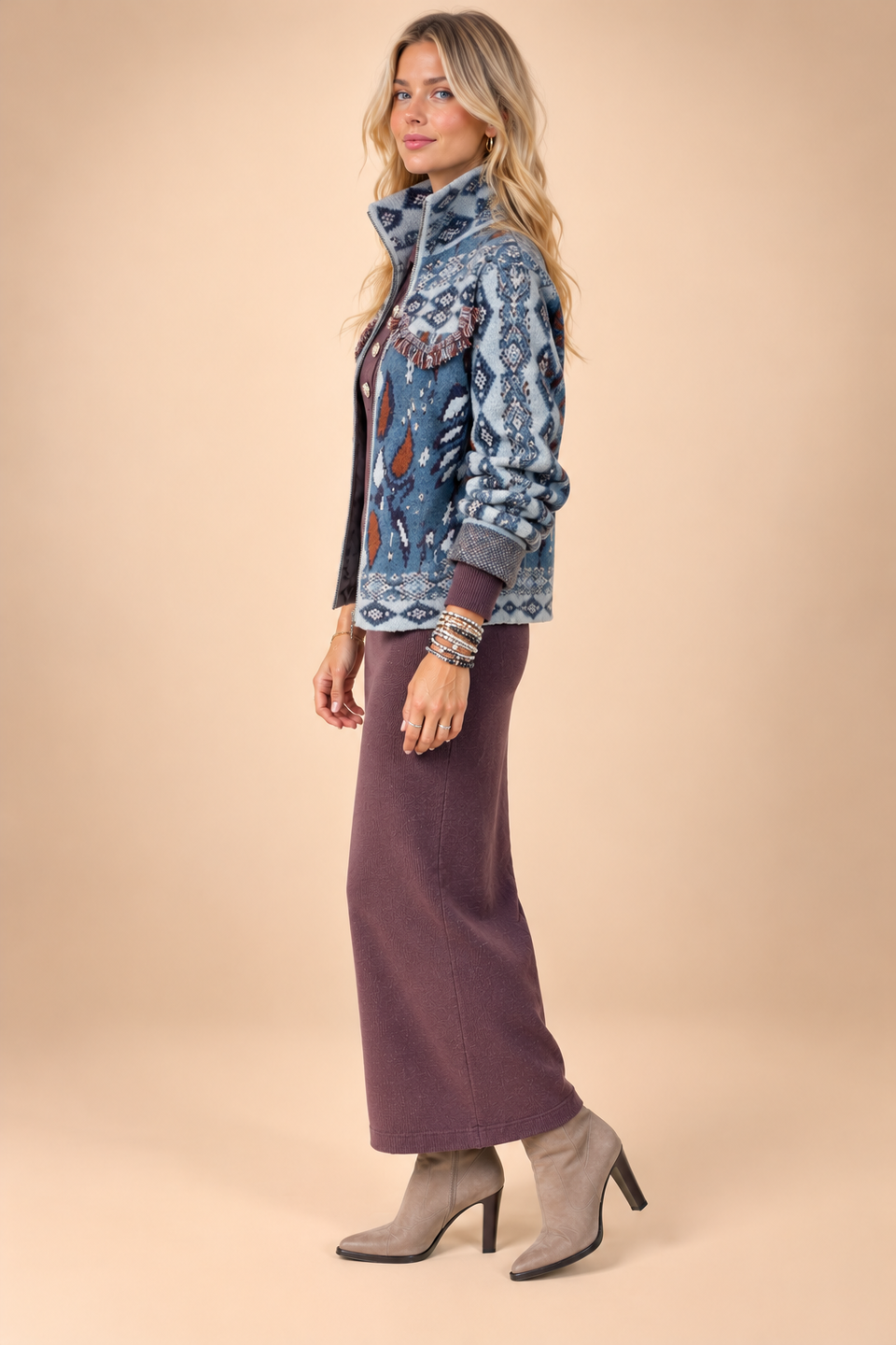 Gilet Nakari Bleu - Image 4