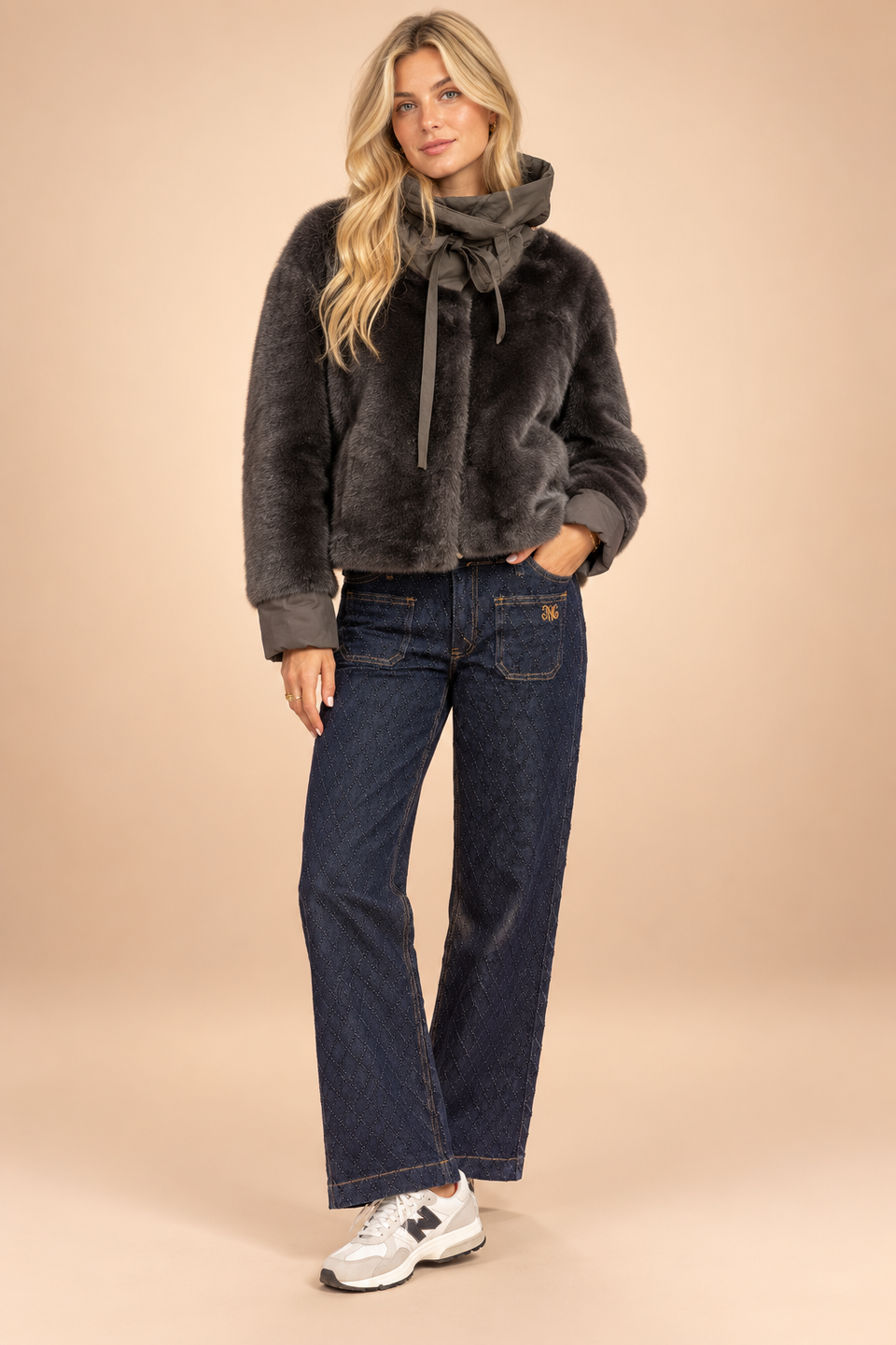 Manteau Livina Gris - Image 3