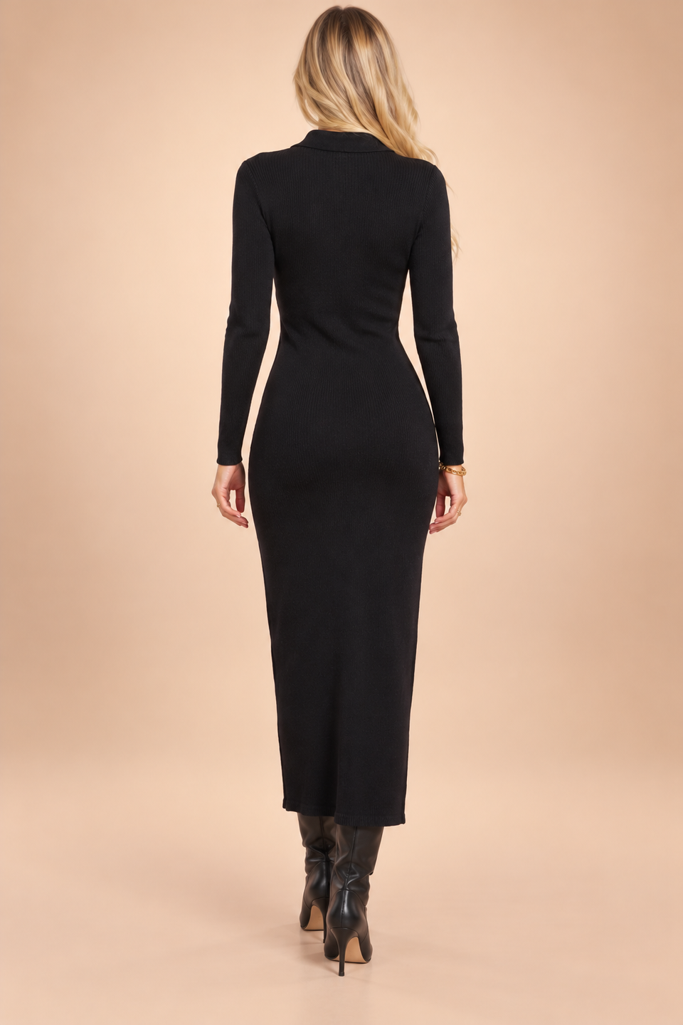 Robe Nabola Noir - Image 4