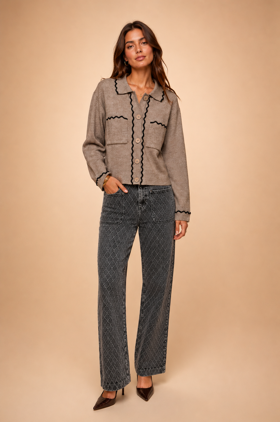 Gilet Valiano Taupe - Image 3