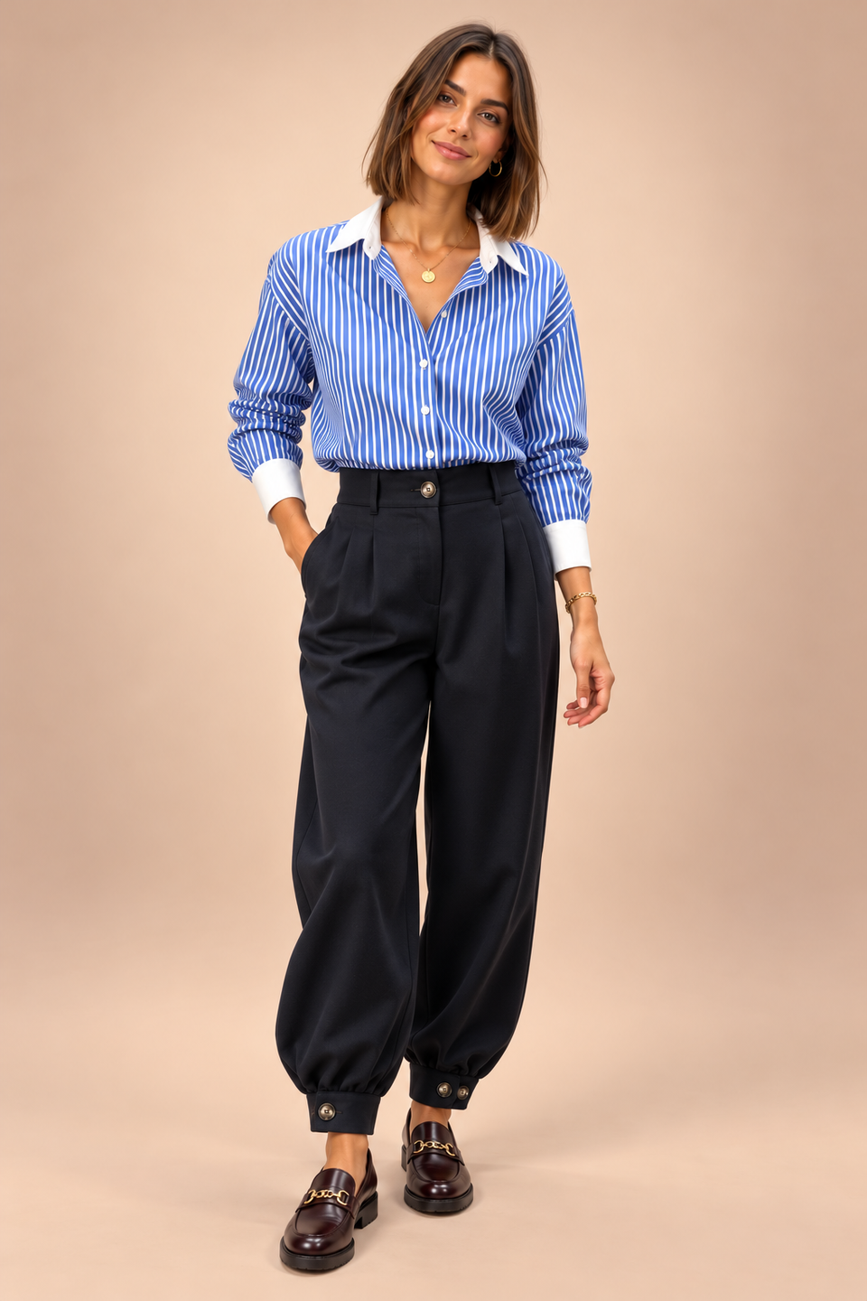 Pantalon Yes 7784 Marine - Image 1