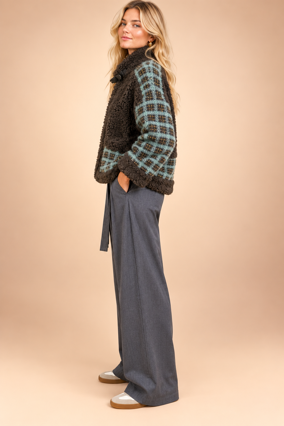 Pantalon Myriam Gris - Image 3
