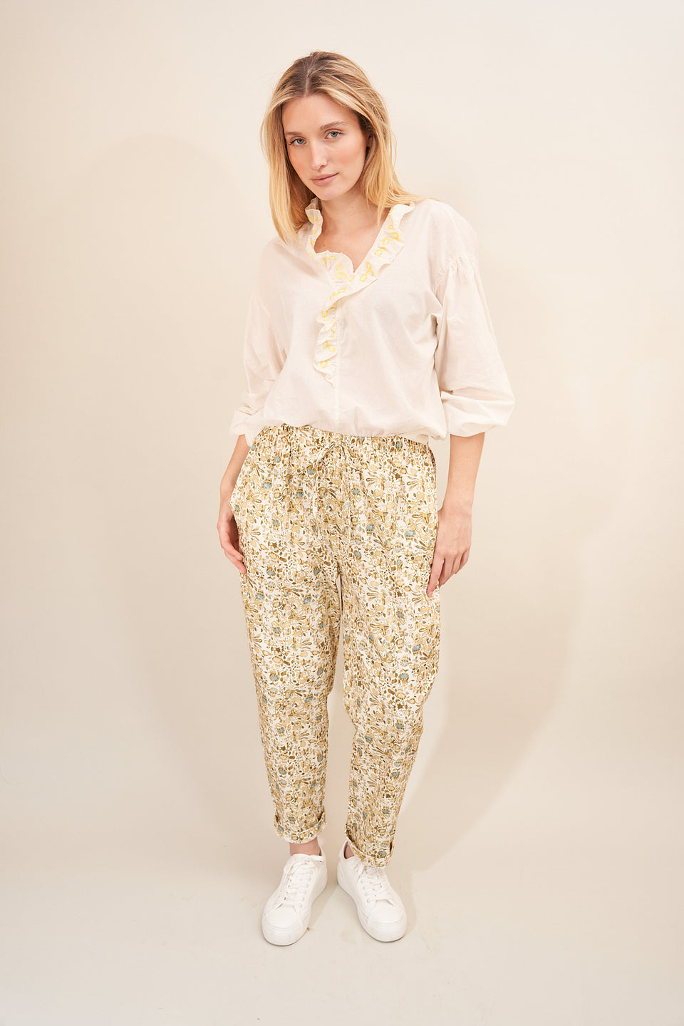 Chemise ILVA 100311 Ecru - Image 4