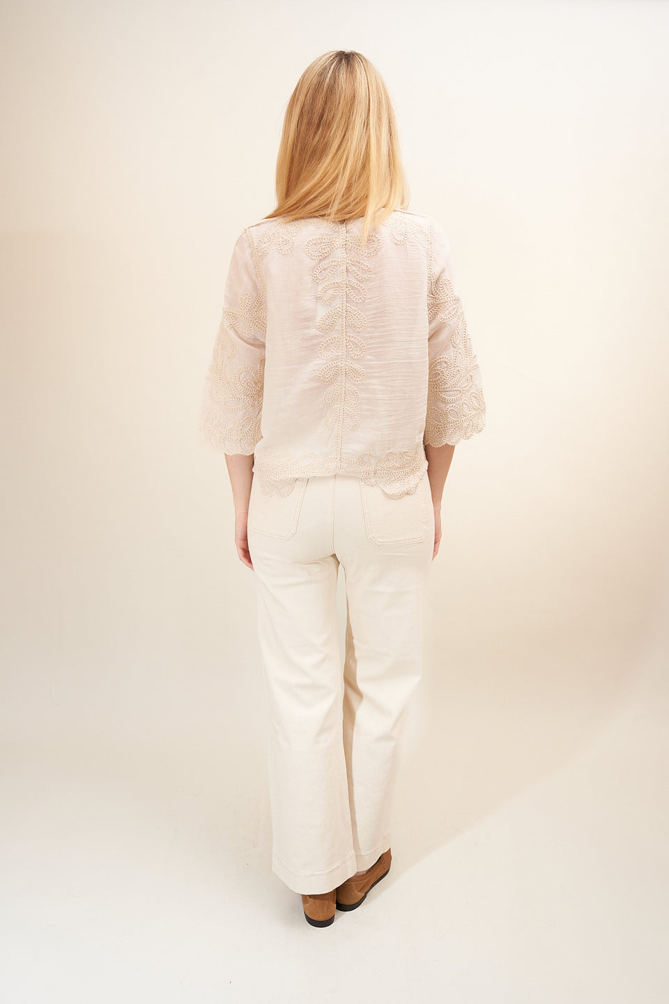 Jeans ILVA 413 Beige - Image 6