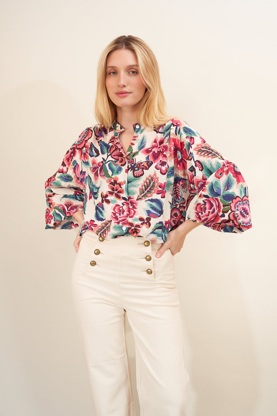 Jeans ILVA 413 Beige - Image 3
