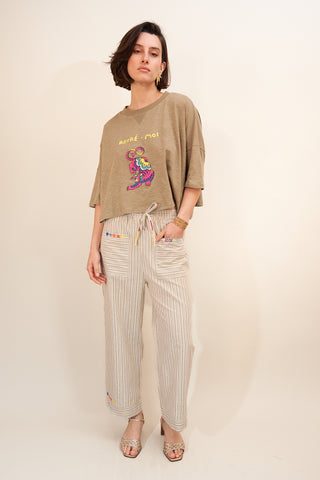 Pantalon Dani Blanc