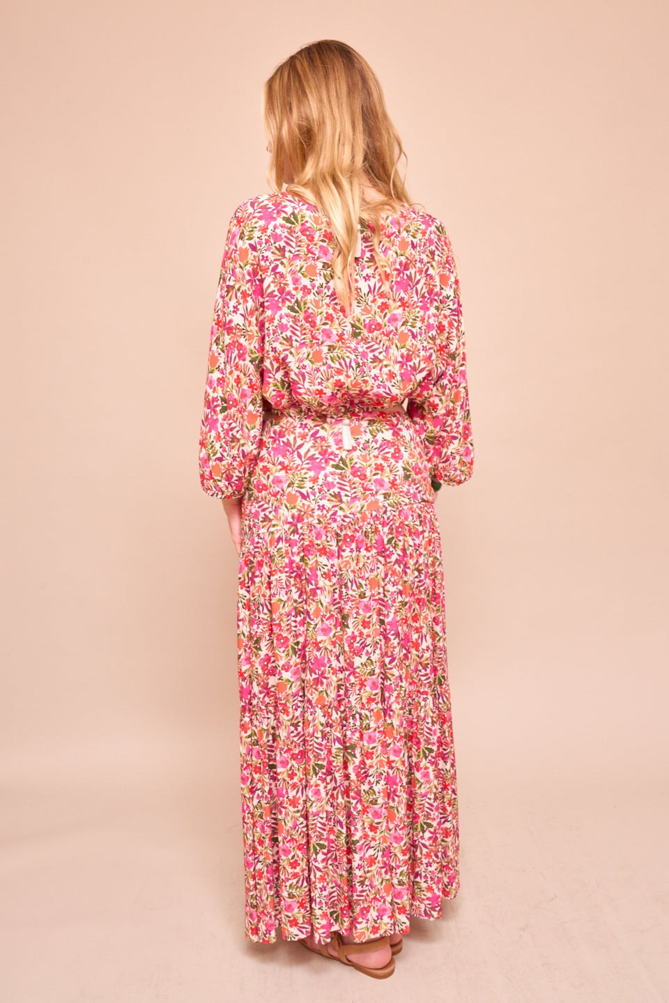 Jupe Ornella Fleurs Roses - Image 5