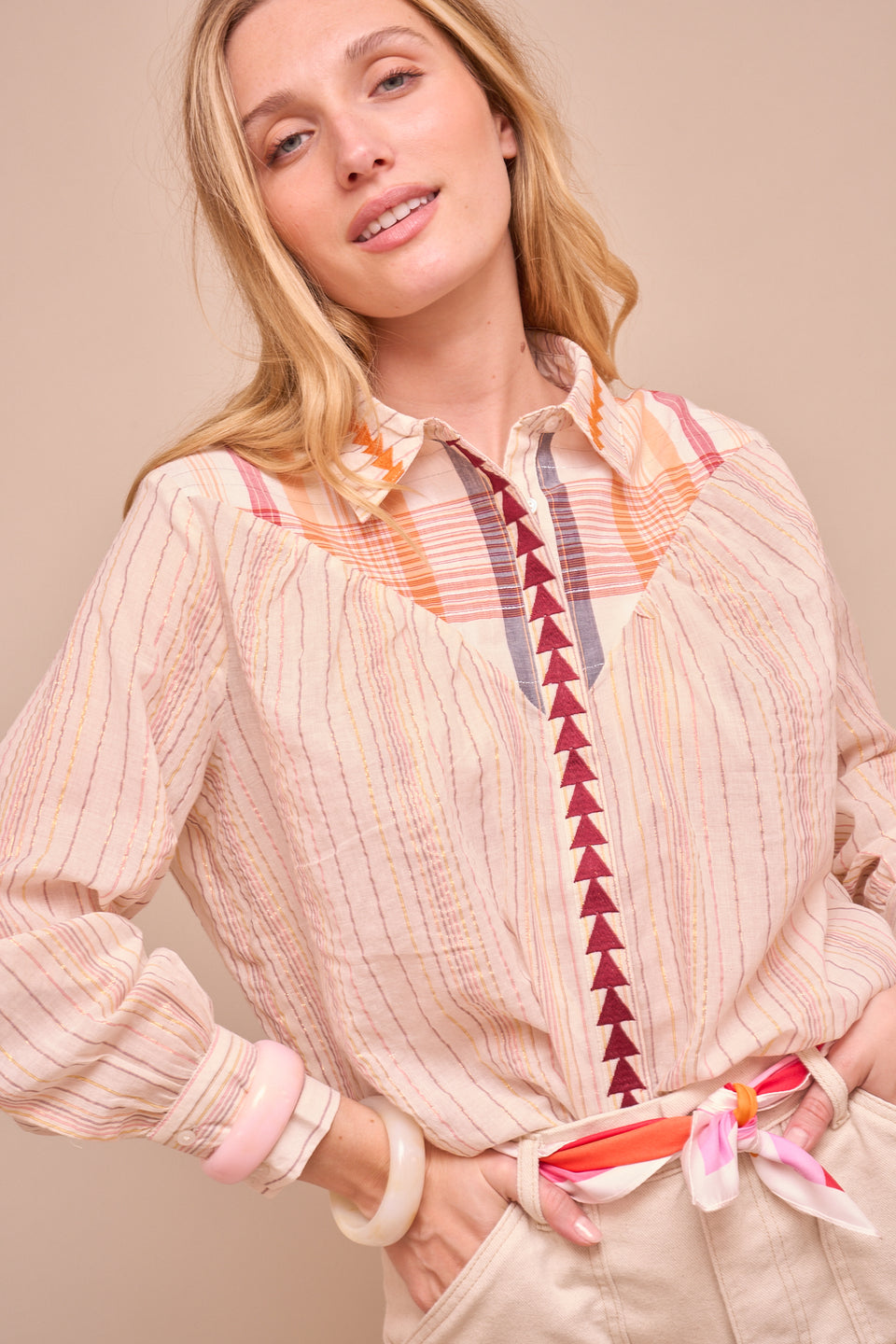 Chemise Sulyvan Rayure - Image 5