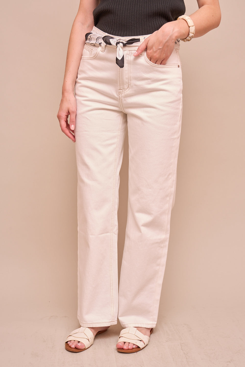 Jeans ILVA 537 Blanc - Image 5