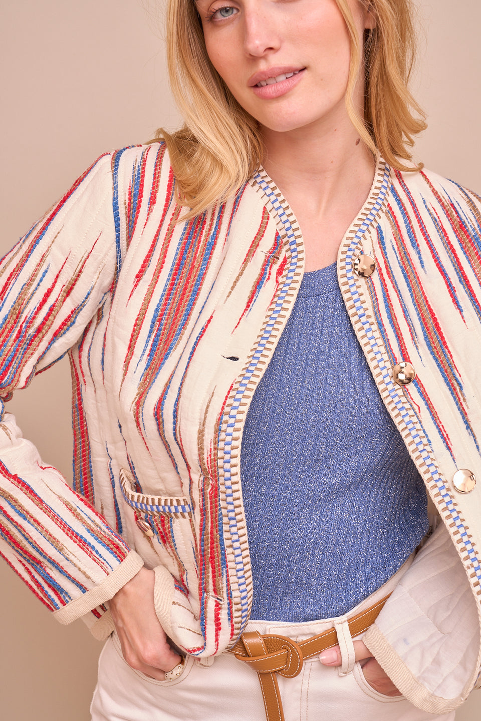 Veste Shamani Ecru - Image 4
