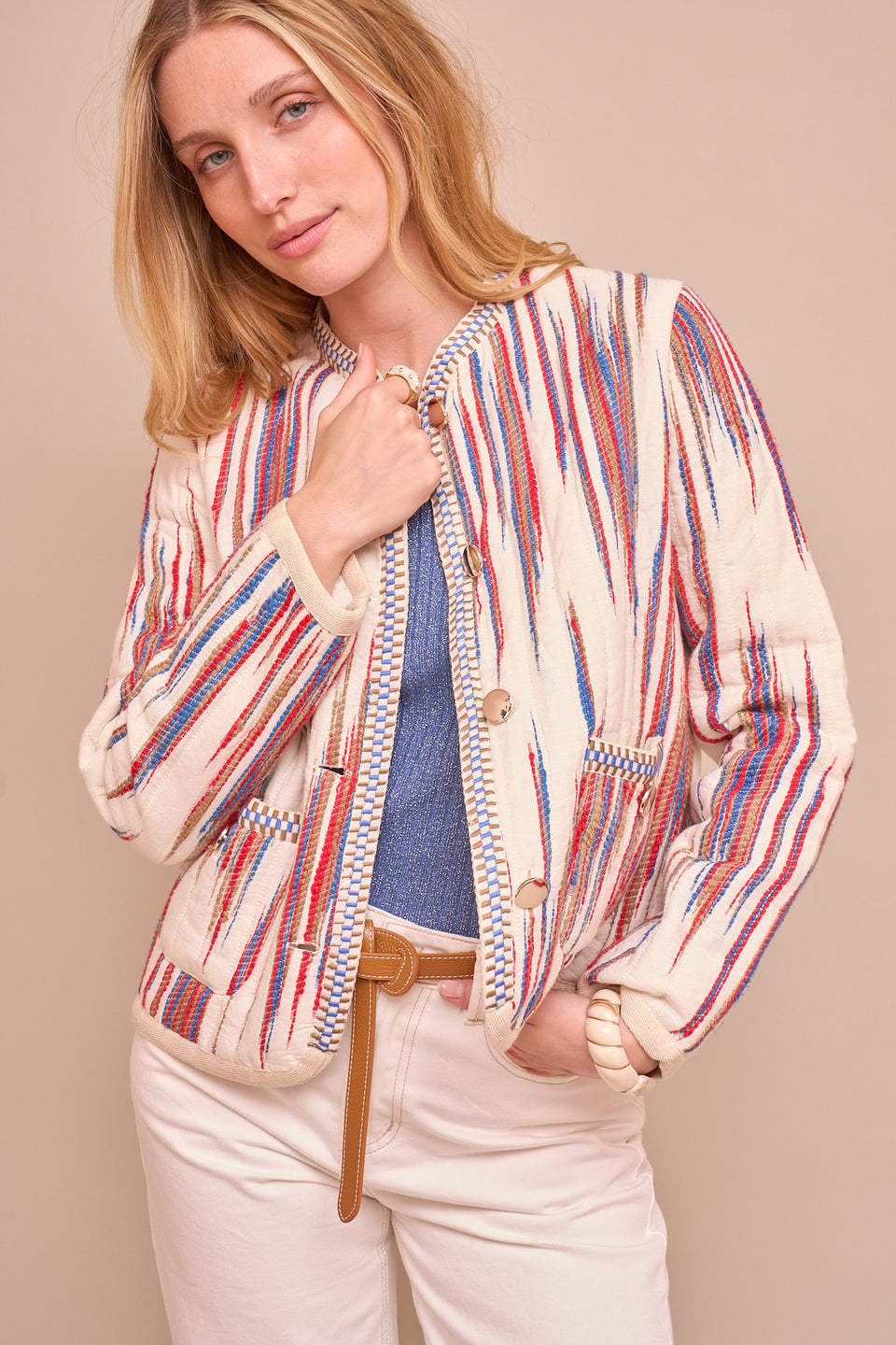 Veste Shamani Ecru - Image 2