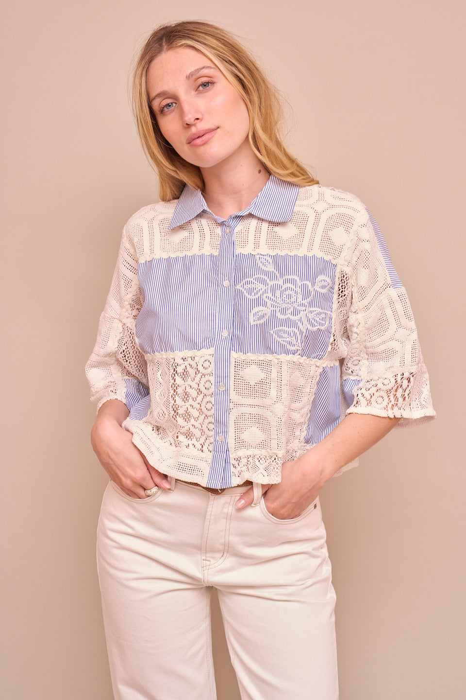 Chemise Salbama Bleu - Image 1