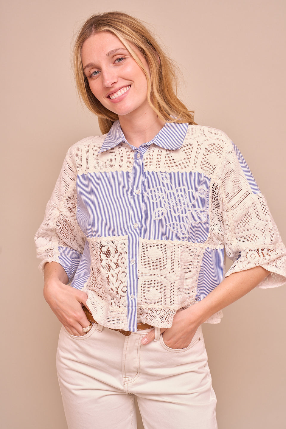 Chemise Salbama Bleu - Image 4