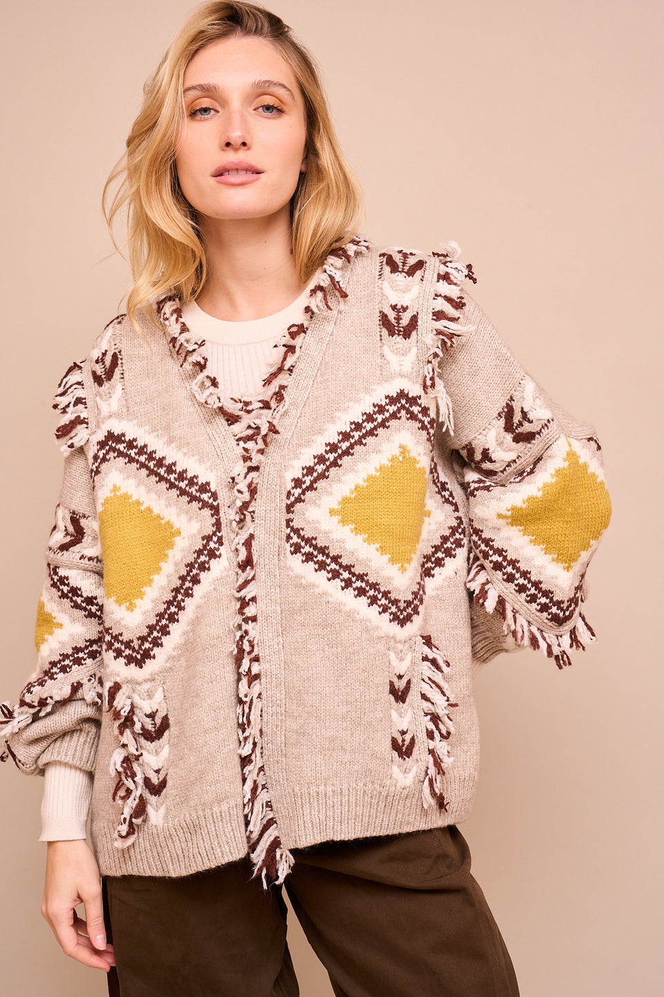 Gilet Tromso Beige - Image 6