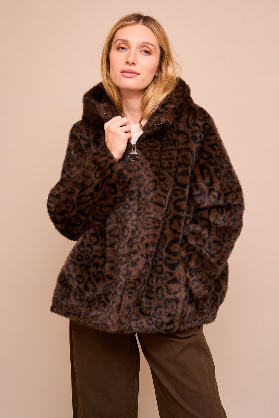 Manteau Katarina Léopard - Image 2