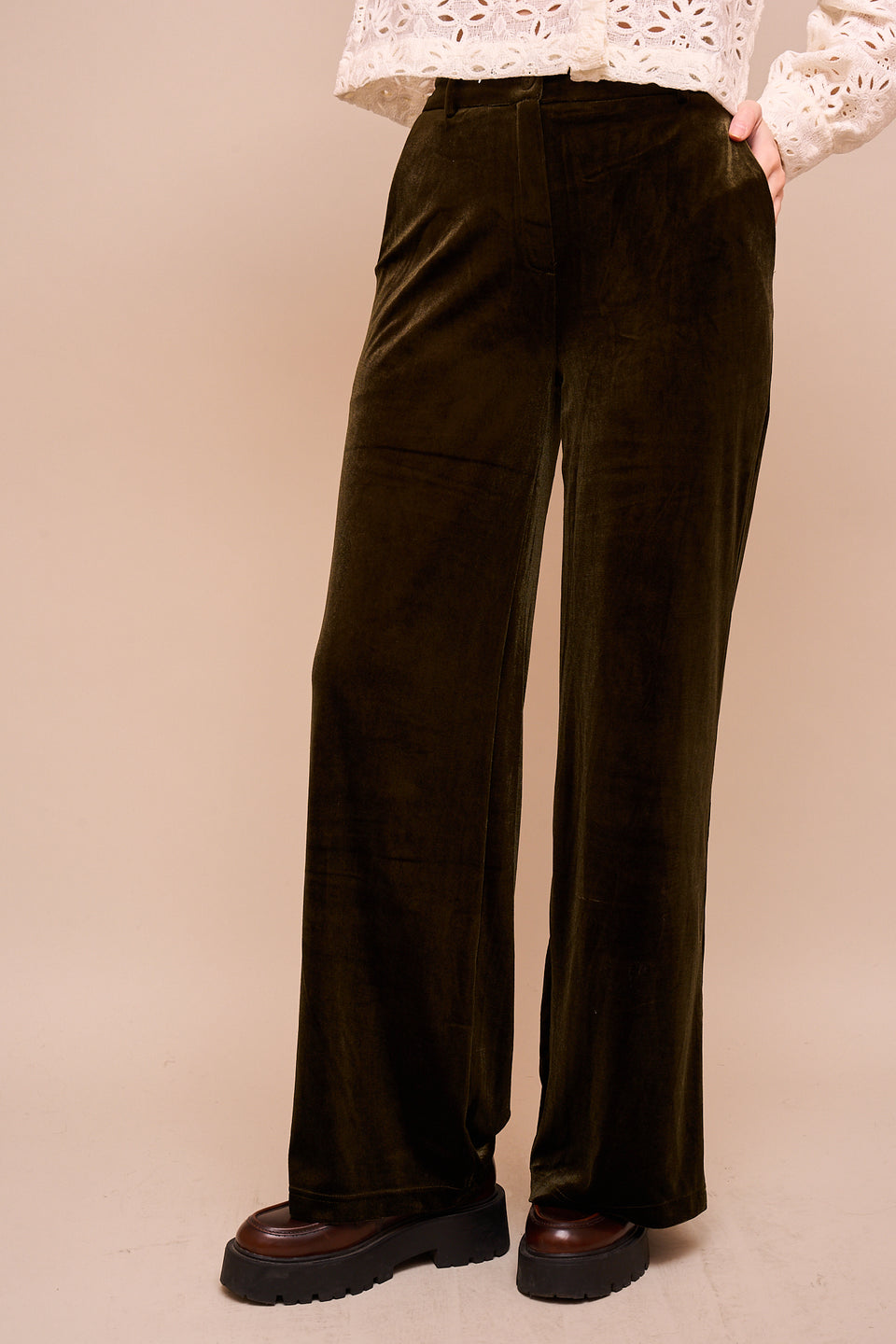 Pantalon Pontylane Kaki - Image 3