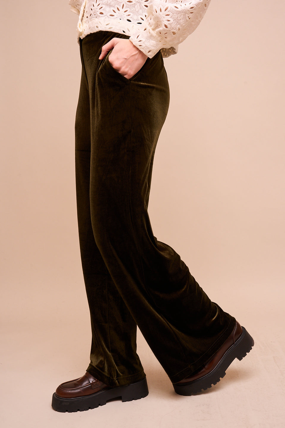 Pantalon Pontylane Kaki - Image 5