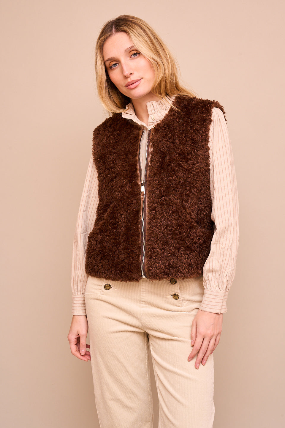 Veste Ludmila Chocolat - Image 4