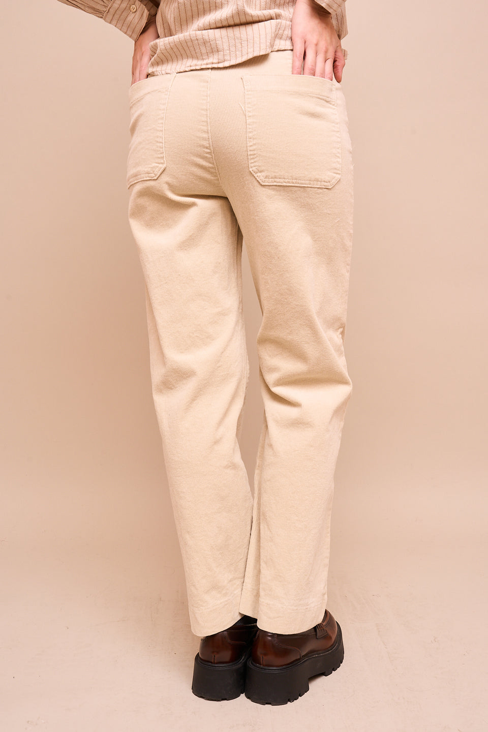 Jeans ILVA 413 Velours Ecru - Image 6