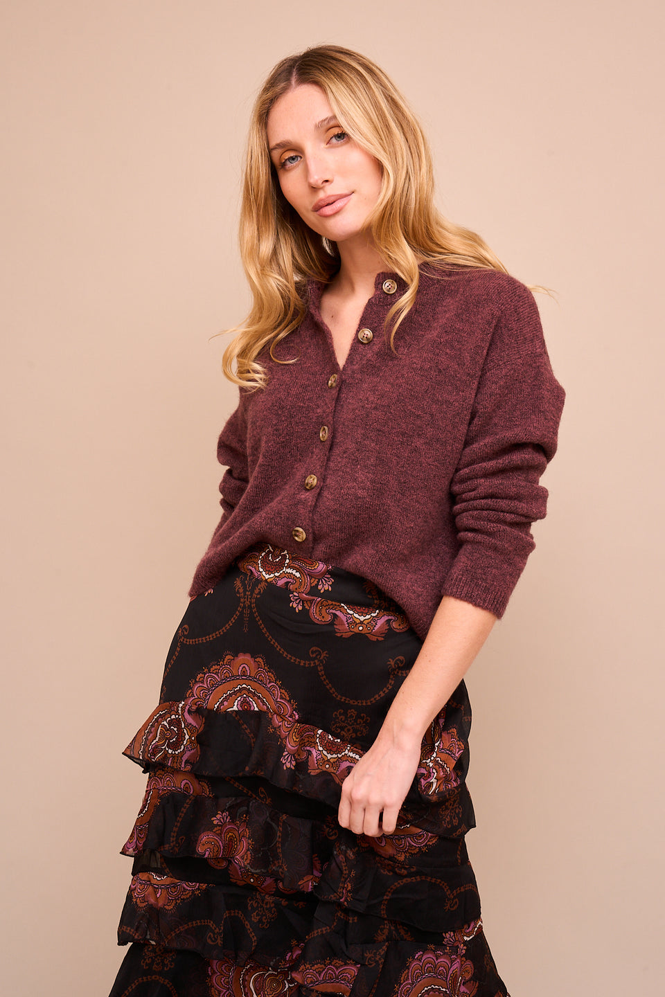 Gilet Letiani Figue - Image 6